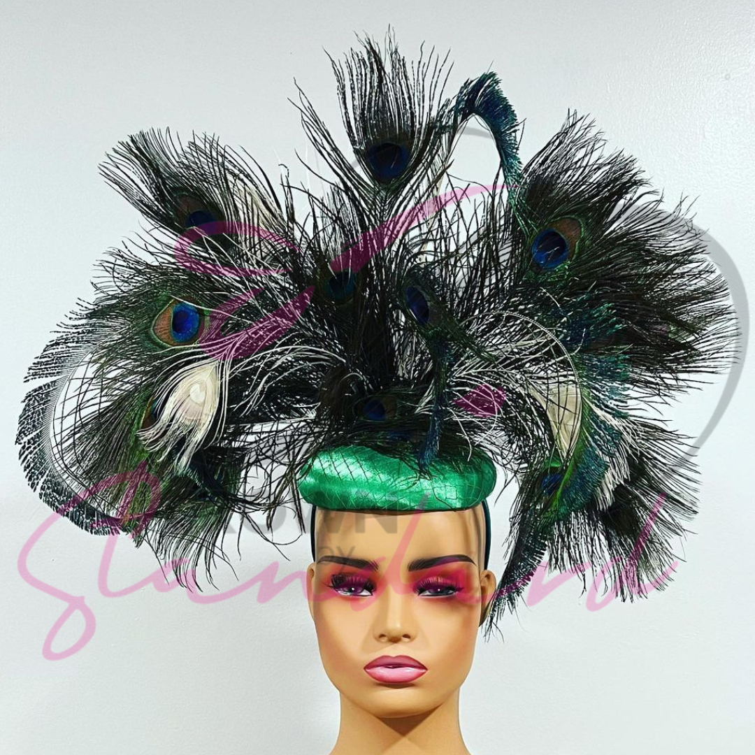 Peacock Fascinator